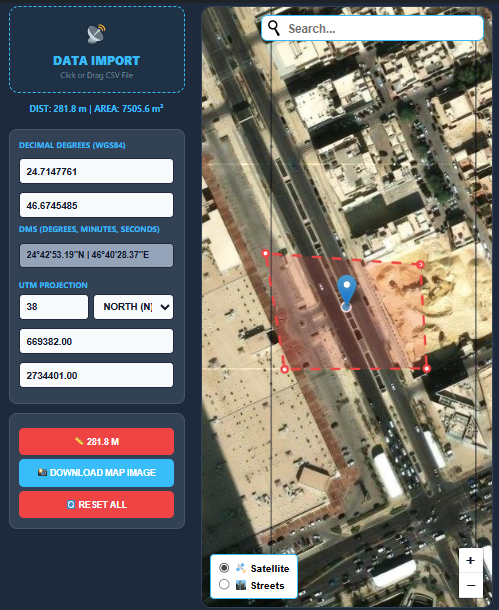 GIStract Online Coordinate Converter: Bulk WGS84 to UTM Transformation Tool